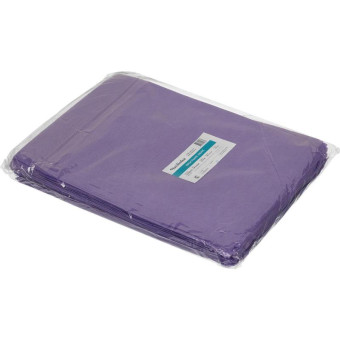 Простыня одноразовая Чистовье Люкс нестерильная в сложении 200 x 70 см (сиреневая, 10 штук в упаковке)