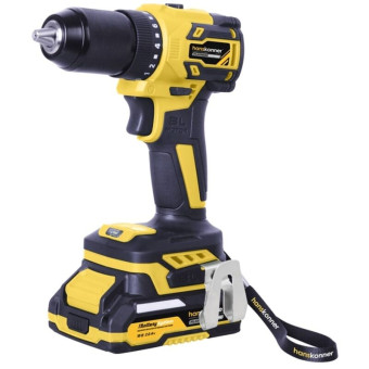 Дрель аккумуляторная Hanskonner HCD2065BLC
