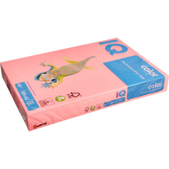 Бумага цветная для печати IQ Color розовая неон NEOPI (А3, 80 г/кв.м, 500 листов)