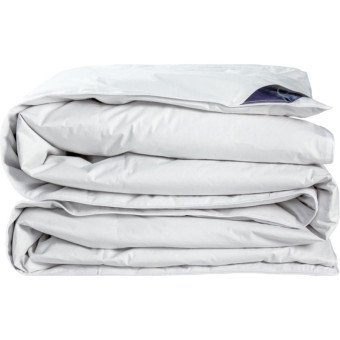 Одеяло 2-спальное Classic by T Шале 175х200 см стеганое с кантом белое