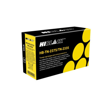 Тонер-картридж Hi-Black HB-TN-2375/TN-2335 для Brother чёрный  совместимый