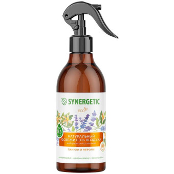 Освежитель воздуха Synergetic Пачули и нероли 380 мл Освежитель воздуха Synergetic Пачули и нероли 380 мл