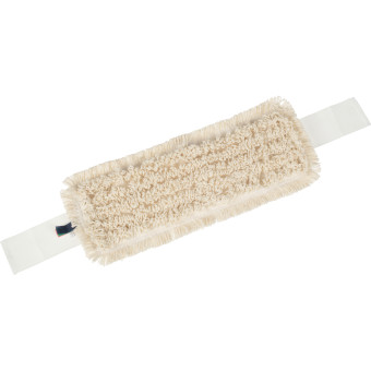 Насадка МОП плоская петлевая хлопок 40x13 см бежевая