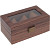 Шкатулка для часов 20х12х8 см коричневая