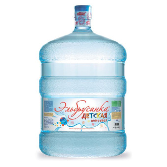 Бутилированная питьевая вода Эльбрусинка Детская 19 л (возвратная тара)