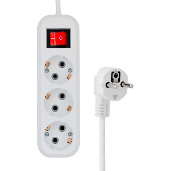 Сетевой фильтр Progix на 3 розетки 10 метров (SF3PW10)