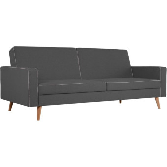 Диван трехместный Релакс Berus раскладной графит (ткань)