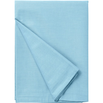 Пододеяльник евро Verossa Aqua 200x220 см сатин 130 г/кв.м голубой