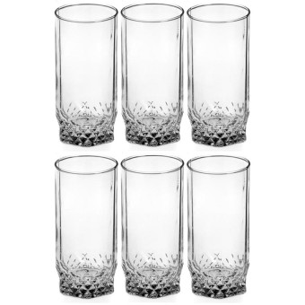 Набор стаканов (коллинз) Pasabahce Вальс 290 мл (6 штук в упаковке)