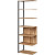 Полустеллаж для документов Easy to lead K-Loft 241H025 дуб  натуральный/чёрный 645х400х2105 мм