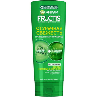 Бальзам Garnier Fructis Огуречная свежесть для жирных волос 387 мл