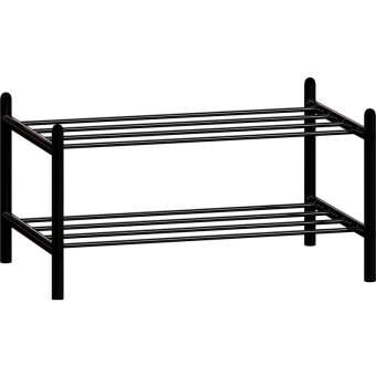 Полка для обуви Архель-1 черная (основной модуль)