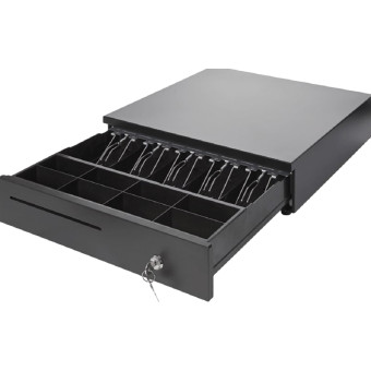 Денежный ящик PayTor HT-410P для касс ККМ Epson 415х410х100 мм чёрный Денежный ящик PayTor HT-410P для касс ККМ Epson 415х410х100 мм чёрный