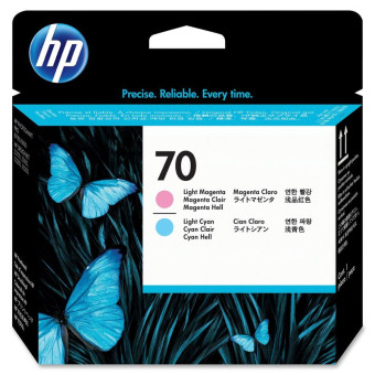 Головка печатающая HP 70 C9405A светло-пурпурная и светло-голубая оригинальная