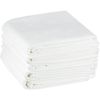 Пододеяльник Евро 200х215 см поликоттон 115 г/кв.м белый (10 штук в упаковке)