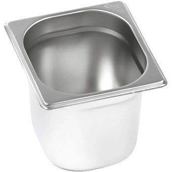 Гастроёмкость GN 1/6 17.6х16.2х15 см 2.5 л нержавеющая сталь