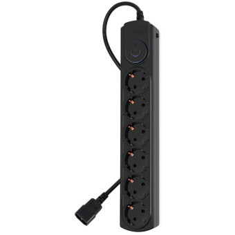 Сетевой фильтр Ippon BK-6-UPS-1.8-10-B 6 розеток 1.8 м (1804672)