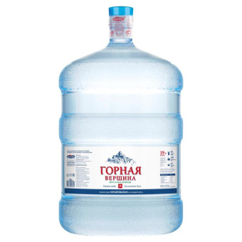 Бутилированная питьевая вода Горная Вершина 19 л (возвратная тара)