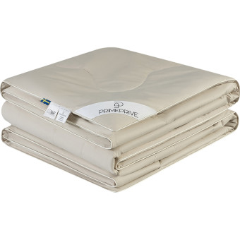 Одеяло 1.5-спальное Prime Prive Camel 140x205 см стёганое с кантом бежевое