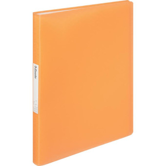 Папка файловая на 60 файлов Esselte Colour'Ice A4 20 мм оранжевая (толщина обложки 0.5 мм)