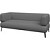 Диван трёхместный Флойд Fd3-2 тёмно-серый ткань
