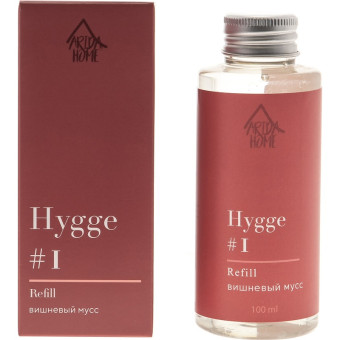 Наполнитель (рефил) для ароматизатора Arida Home Hygge 1 Вишнёвый мусс  100 мл