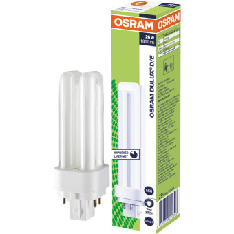 Лампа люминесцентная Osram 26 Вт G24q-3 D/E 4000 К 1800 Лм  (4099854122453)