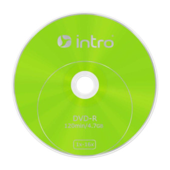 Диск DVD-R 16x Intro Shrink/50 Б0016858