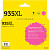 Картридж струйный T2 935XL IC-HC2P25A/C2P25AE для HP пурпурный совместимый повышенной емкости