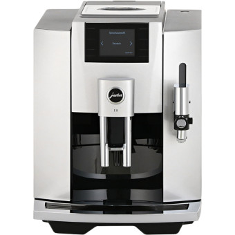 Кофемашина Jura E8 moonlight silver серебристая
