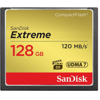 Карта памяти SanDisk Extreme CompactFlash UDMA7 SDCFXSB-128G-G46