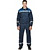 Костюм рабочий летний мужской л20-КБР с СОП синий/васильковый (размер  52-54, рост 194-200)