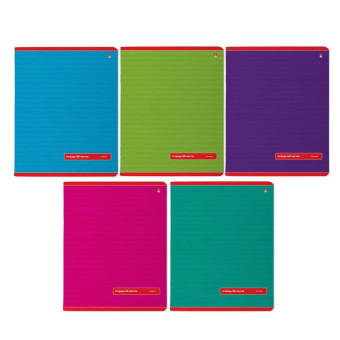 Тетрадь общая Bruno Visconti Классика А5 48 листов в клетку на скрепке  (, Soft Touch, 10 штук в упаковке)