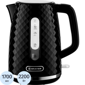 Чайник электрический Brayer BR6104BK чёрный