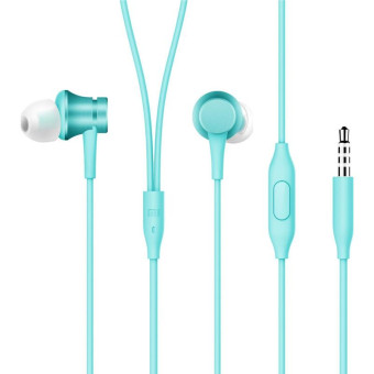 Наушники Xiaomi Мi Piston Fresh Bloom голубые (HSEJ03JY Matte Blue)