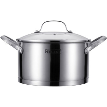 Кастрюля Regent inox Linea Sirena 3.4 л нержавеющая сталь с крышкой