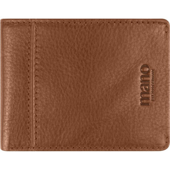 Бумажник мужской Mano Don Montez из натуральной кожи коричневого цвета  (M191925002)