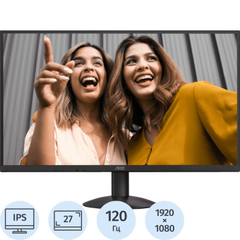 Монитор 27" AOC 27B30H чёрный