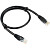 Патч-корд витая пара Cablexpert PP6U-0.5M/BK 6 0,5 м
