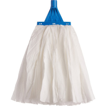 Насадка МОП для веревочной швабры SYR Кентукки Катэнд полиэстер/вискоза 49x11 см белая/синяя