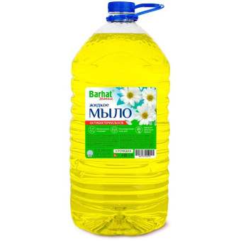 Мыло жидкое Бархат эконом Ромашка антибактериальное 5 л