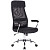 Кресло для руководителя Easy Chair 591 TC черное (сетка/ткань, металл)