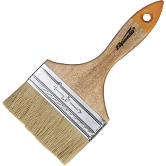 Кисть малярная плоская Sparta из натуральной щетины 100x11 мм (824455)
