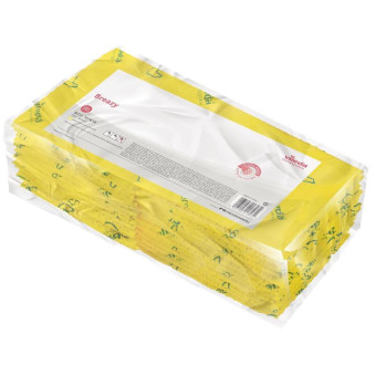 Салфетки хозяйственные Vileda Professional Бризи микрофибра 36х35см 105 г/кв.м желтые (25 штук в упаковке)