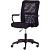 Кресло офисное Easy Chair черное (сетка/ткань, пластик)