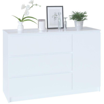 Комод Сокол Т-3р (белый, 1200х446х804 мм)