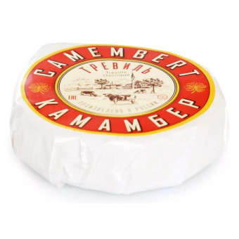 Сыр с белой плесенью Тревиль камамбер классический 50% 130 г
