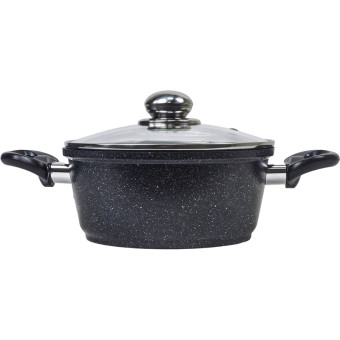 Кастрюля Panairo Raitens induction (Rai-KAS-3-BAС-K.Chr-I) 3.3 л литой  алюминий с крышкой