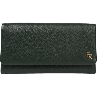 Кошелек женский Fabretti из натуральной кожи зеленого цвета  (Q24011D-151)