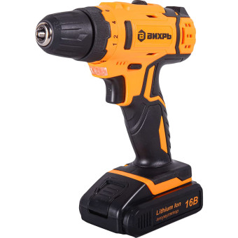 Дрель-шуруповерт аккум.ДА-16Л-2КА с наб.оснастки 65 предм. (72/14/49)